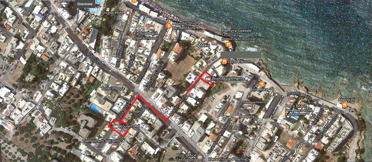 Aristo Apts Chersonissos Buitenkant foto