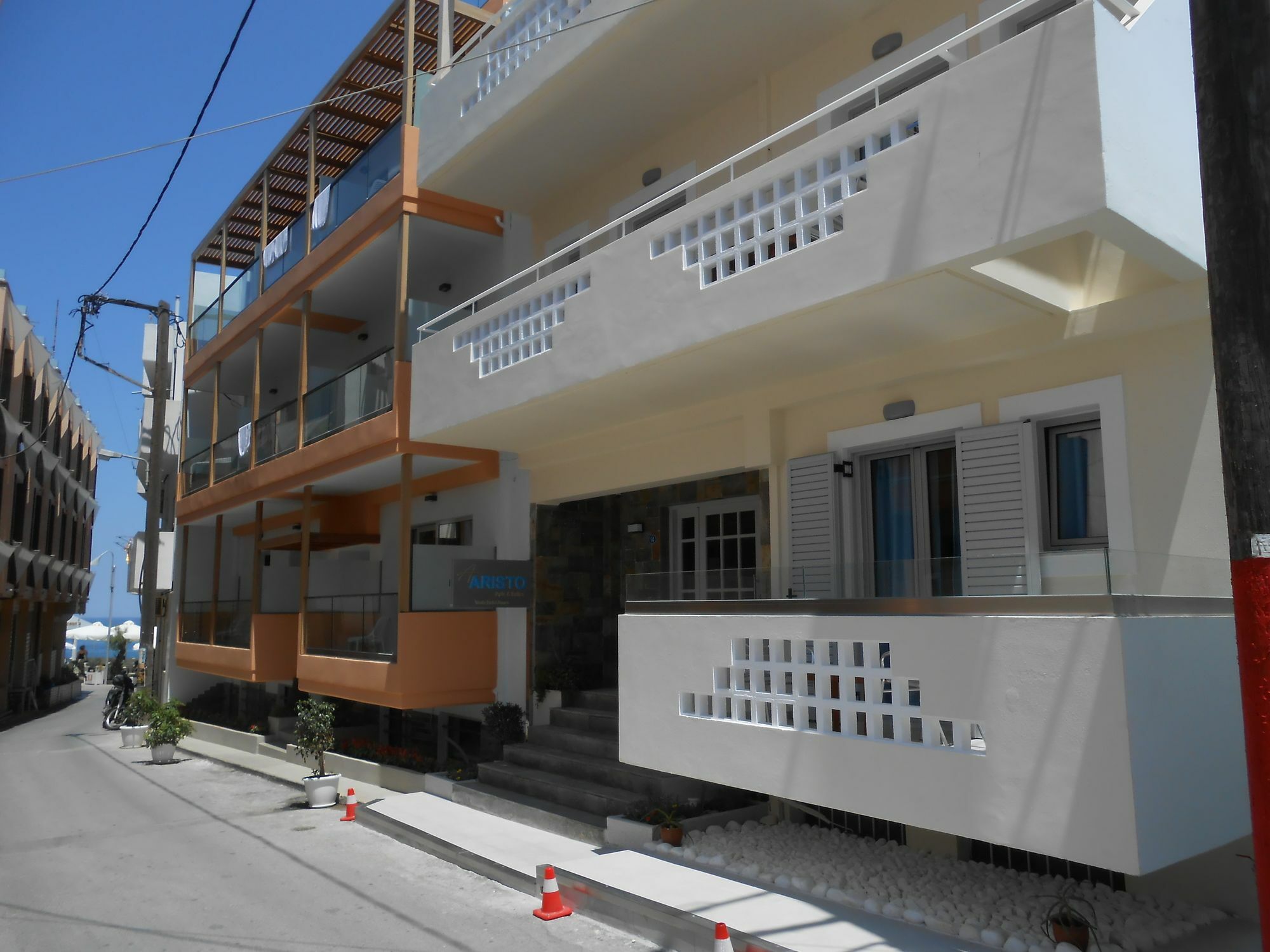 Aristo Apts Chersonissos Buitenkant foto
